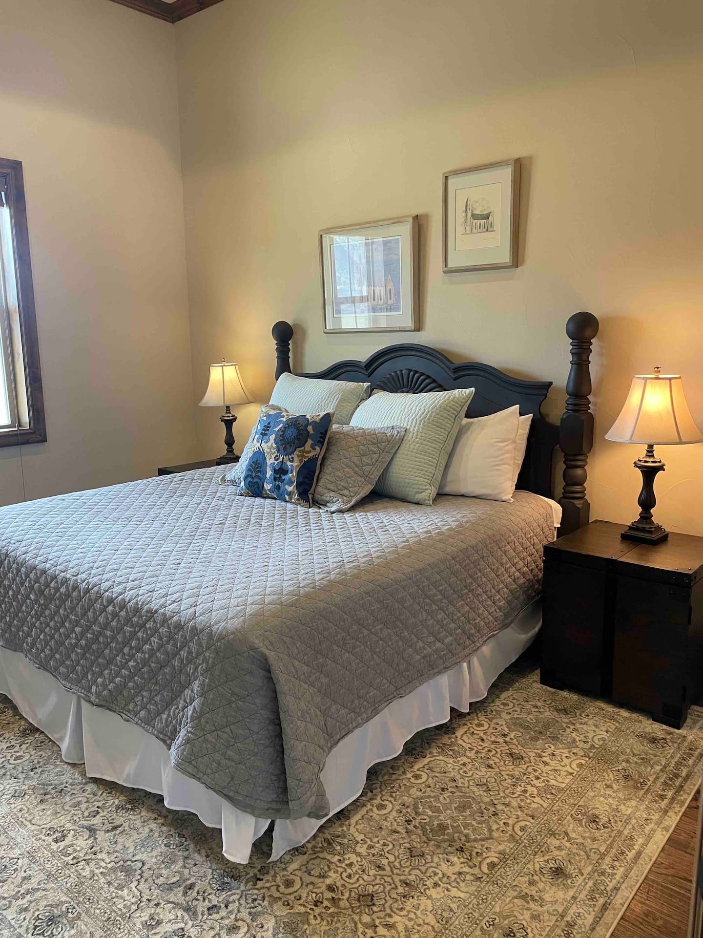 Third bedroom with a king bed